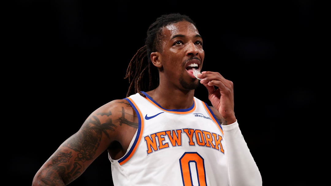 New York Knicks v Brooklyn Nets