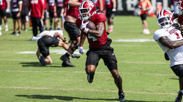 Indiana wide receiver Myles Price takes part in a recent practice. He is one of three Hoosiers with return experience.