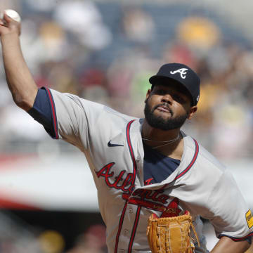 Atlanta Braves starting pitcher Reynaldo López is part of a strong rotation.