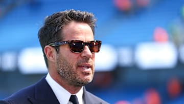 Jamie Redknapp on Sky Sports punditry duty 