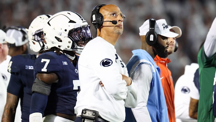Former Penn State football head coach James Franklin