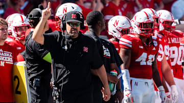 Nebraska Cornhuskers head coach Matt Rhule