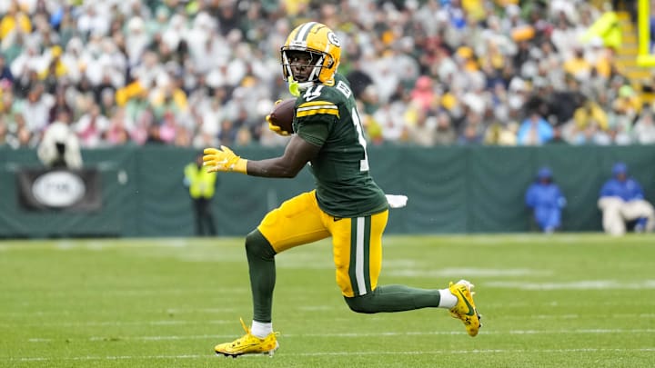 Packers WR Jayden Reed is out indefinitely.