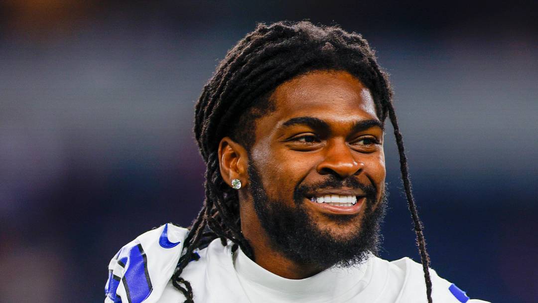 Dallas Cowboys cornerback Trevon Diggs prior to the game against the Atlanta Falcons. Dallas Cowboys cornerback Trevon Diggs prior to the game against the Atlanta Falcons.