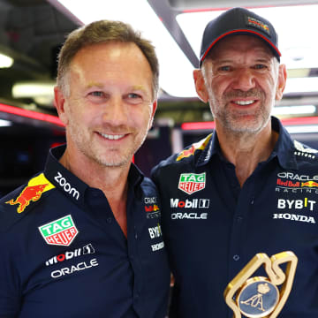 Christian Horner and Adrian Newey