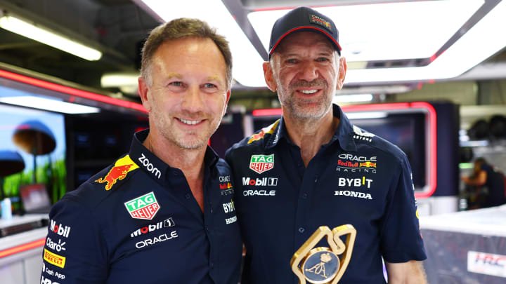 Christian Horner and Adrian Newey