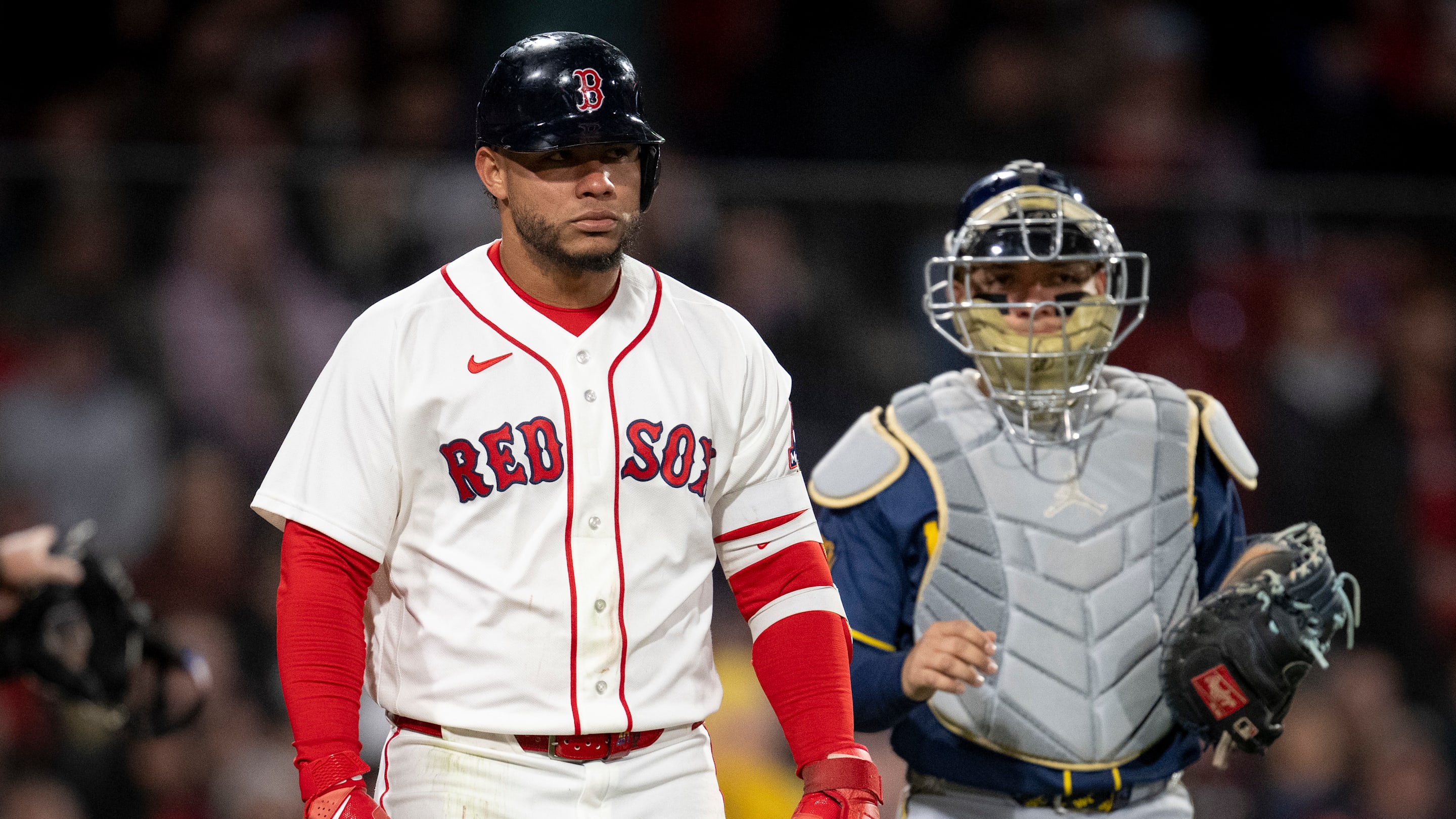 Willson Contreras already wimped out on his best chance to fight the Brewers