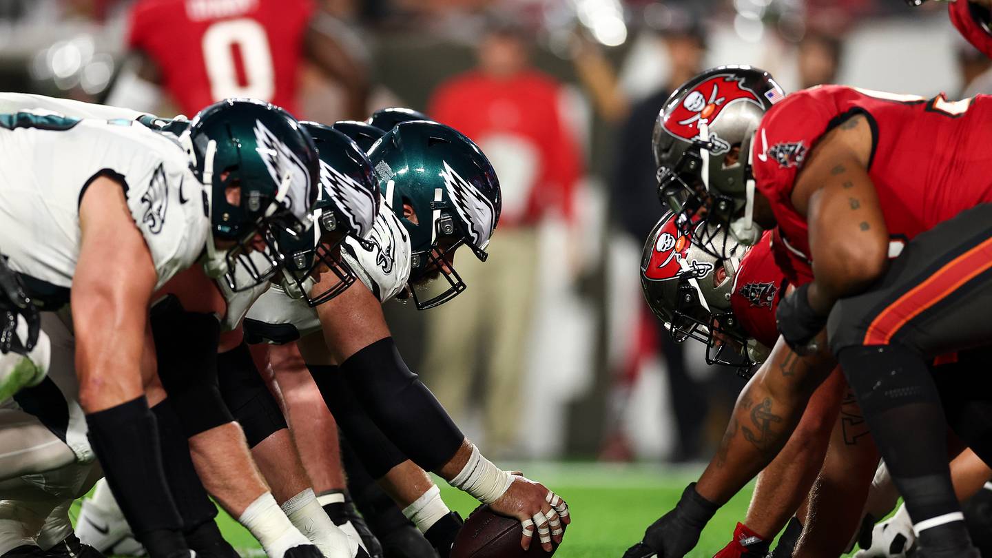 Eagles' offensive line tops the charts in ESPN's 2023 Run Block Win Rate Ranking - Vimarsana News