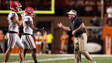 Georgia Bulldogs head coach Kirby Smart