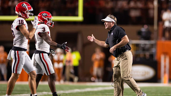Georgia Bulldogs head coach Kirby Smart