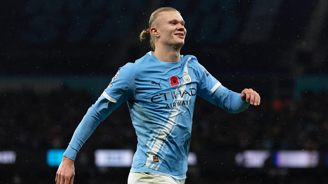 O artilheiro Erling Haaland faz uma ótima temporada 