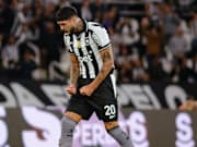 Alexander Barboza foi o autor do segundo gol da vitória alvinegra