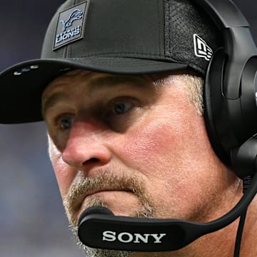 Detroit Lions head coach Dan Campbell.