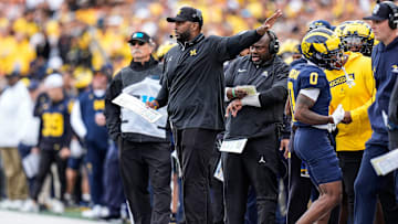  Michigan head coach Sherrone Moore