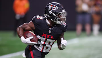 Atlanta Falcons rookie running back Nathan Carter announced his presence with a 43-yard TD run Friday night vs. the Titans.