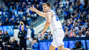 BYU point guard Dallin Hall