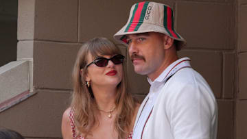 Taylor Swift and Kansas City Chiefs TE Travis Kelce