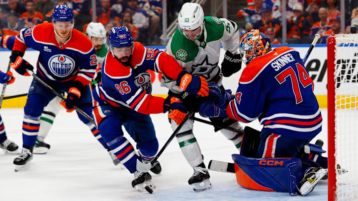 The Oilers are home favorites against the Stars in Game 4. The Oilers are home favorites against the Stars in Game 4.