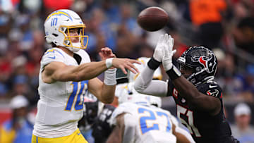 Justin Herbert, Will Anderson Jr., Los Angeles Chargers, Houston Texans