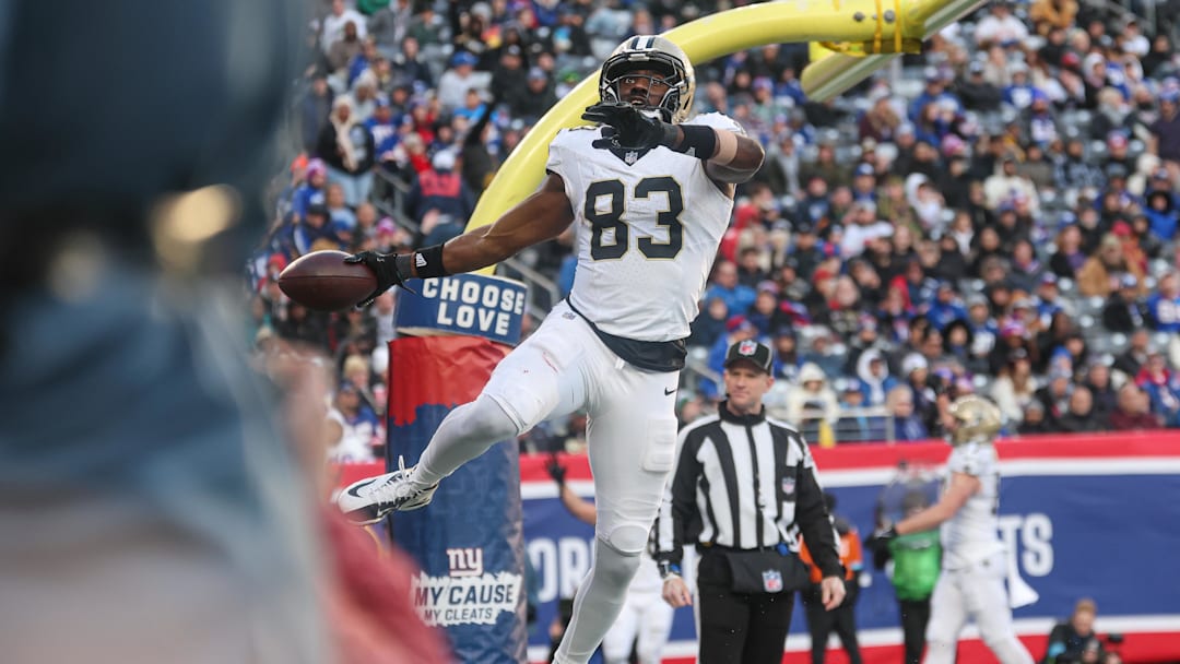 New Orleans Saints tight end Juwan Johnson