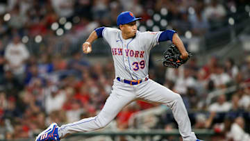 Edwin Diaz (39) had an incredible first half for the Mets, striking out 75 of the 145 batters he's faced (or 51.7 percent).