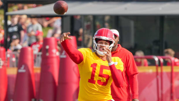 Kansas City Chiefs quarterback Patrick Mahomes