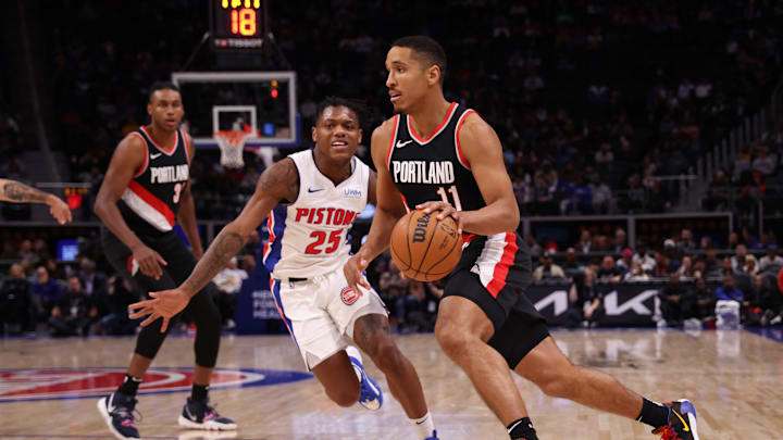 Portland Trail Blazers v Detroit Pistons