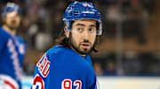 New York Rangers center Mika Zibanejad