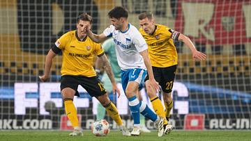 Josip Brekalo sah gegen Dynamo Dresden die Rote Karte Josip Brekalo sah gegen Dynamo Dresden die Rote Karte