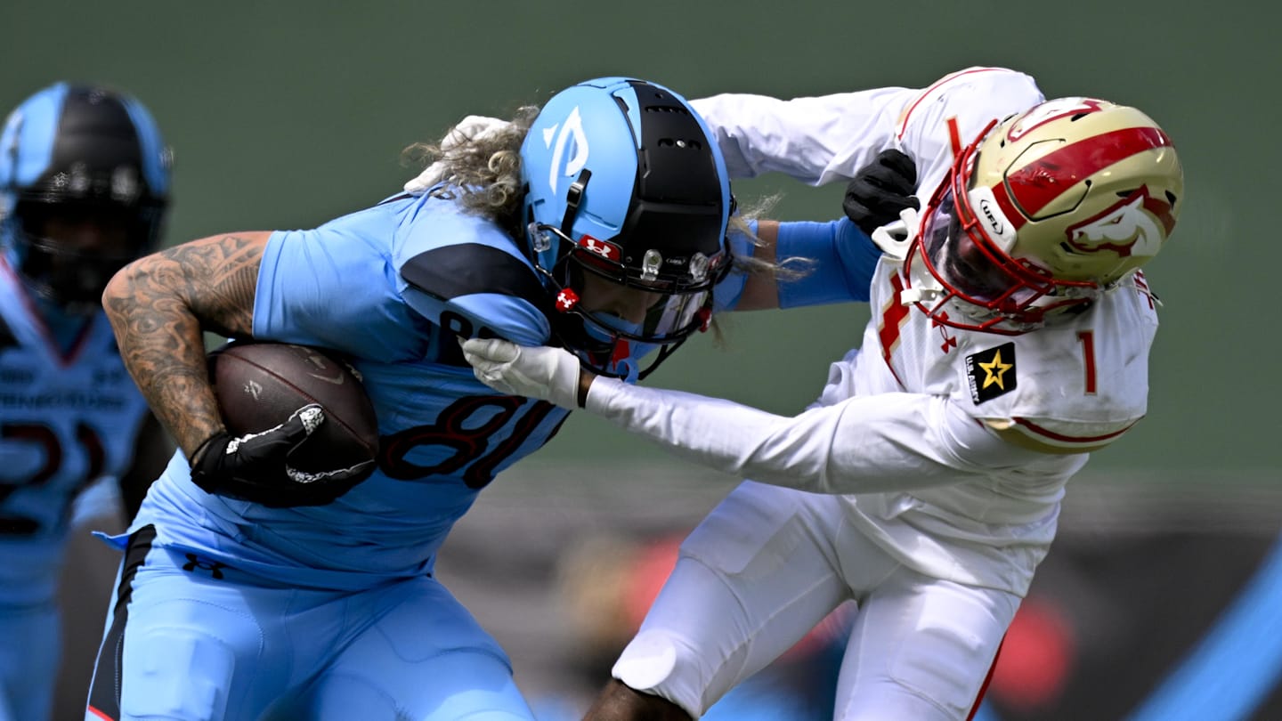 Cleveland Browns Sign UFL Leading TE Sal Cannella