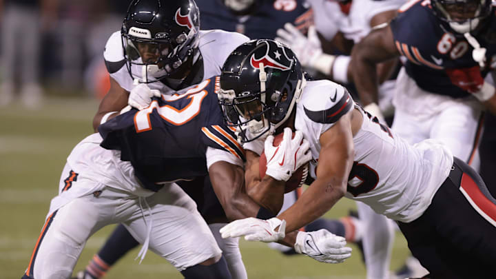 The Bears are 6 1/2-point underdogs at Houston and haven't won a Sunday night road game since 2014.