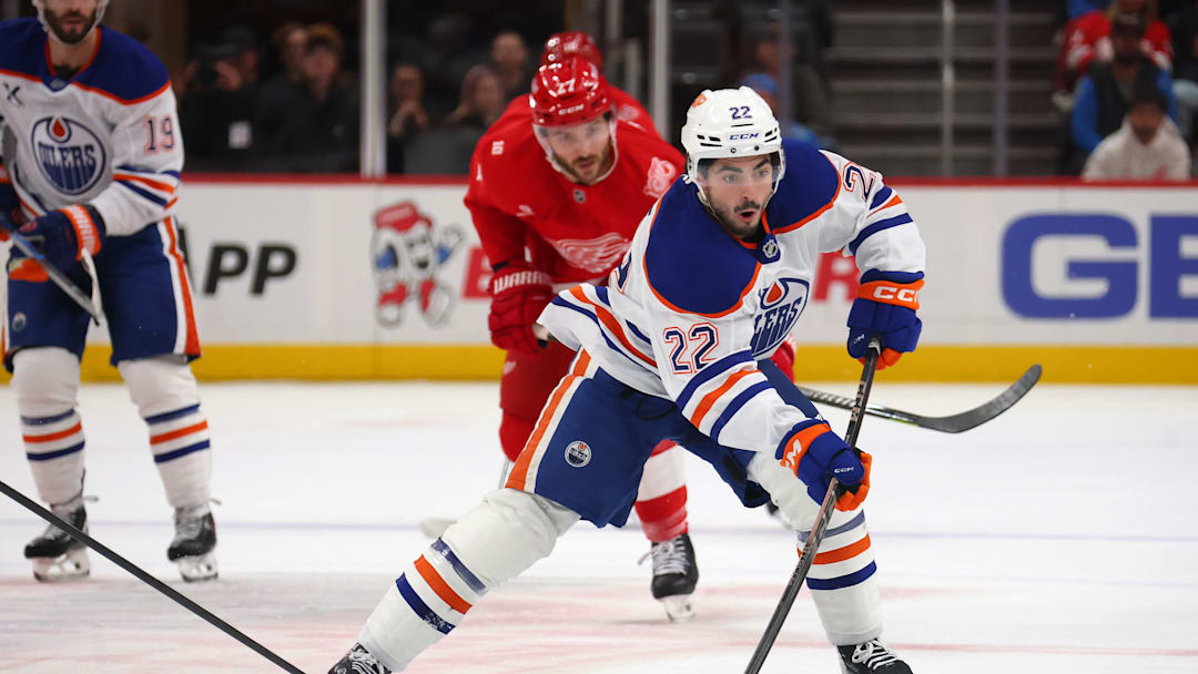 Edmonton Oilers v Detroit Red Wings