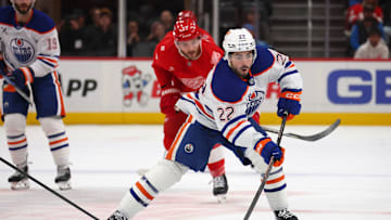 Edmonton Oilers v Detroit Red Wings