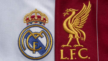 The Real Madrid and Liverpool FC Club Badges