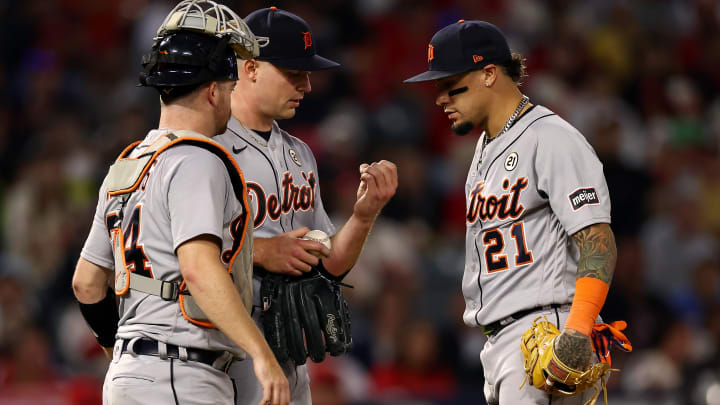 Detroit Tigers v Los Angeles Angels