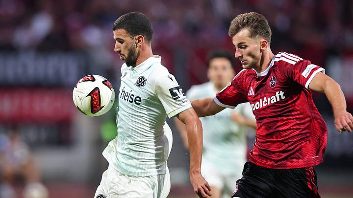 1. FC Nürnberg gegen Hannover 96