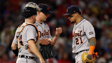 Detroit Tigers v Los Angeles Angels