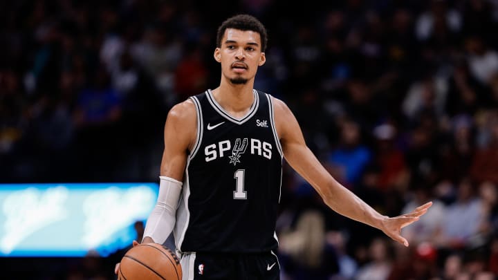 San Antonio Spurs center Victor Wembanyama.