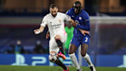 Karim Benzema y Antonio Rudiger, los ases del partido