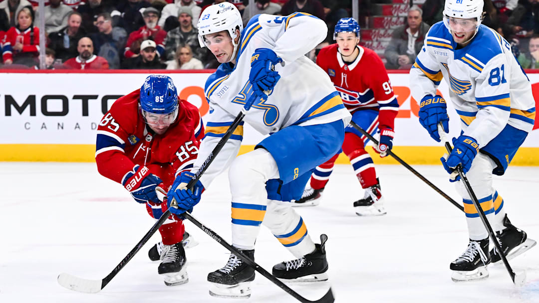 St. Louis Blues v Montreal Canadiens