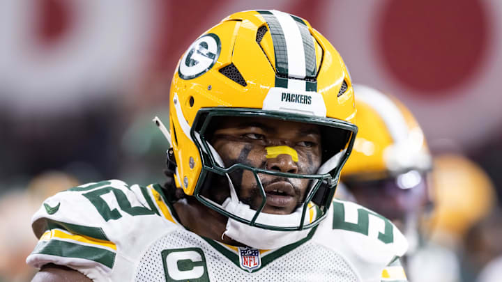 Green Bay Packers defensive lineman Rashan Gary