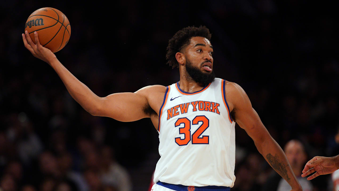 NBA Rumors Knicks KAT alternative James Harden trade Pelicans starting center