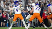 Boise State Broncos quarterback Maddux Madsen.