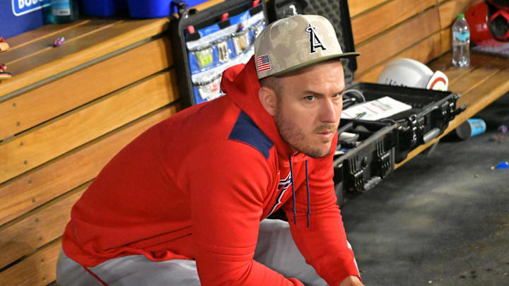 The plan was for Trout to return Monday. He reportedly pushed to be in the Angels lineup this weekend. The plan was for Trout to return Monday. He reportedly pushed to be in the Angels lineup this weekend.