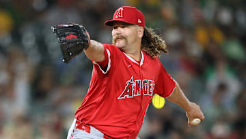 Los Angeles Angels pitcher Andrew Chafin