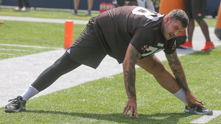 Cleveland Browns offensive lineman Jack Conklin