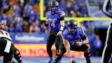 Boise State Broncos quarterback Maddux Madsen.