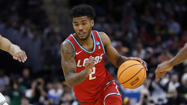 New Mexico Lobos guard Donovan Dent 