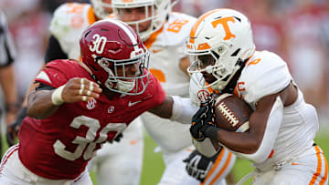 Jihaad Campbell, Dylan Sampson, Alabama Crimson Tide, Tennessee Volunteers