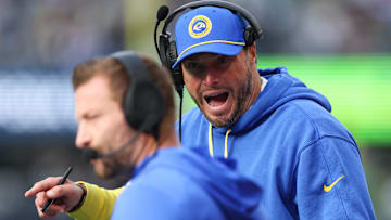 Los Angeles Rams Sean McVay, Chase Blackburn